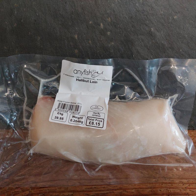 Halibut loin approx 180g